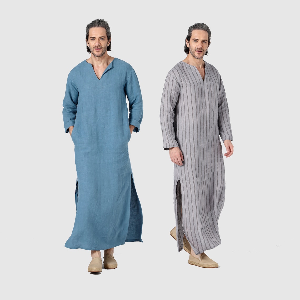 Mens Kaftan Caftan Men Mens Lounge wear Mens Robe Plus Etsy