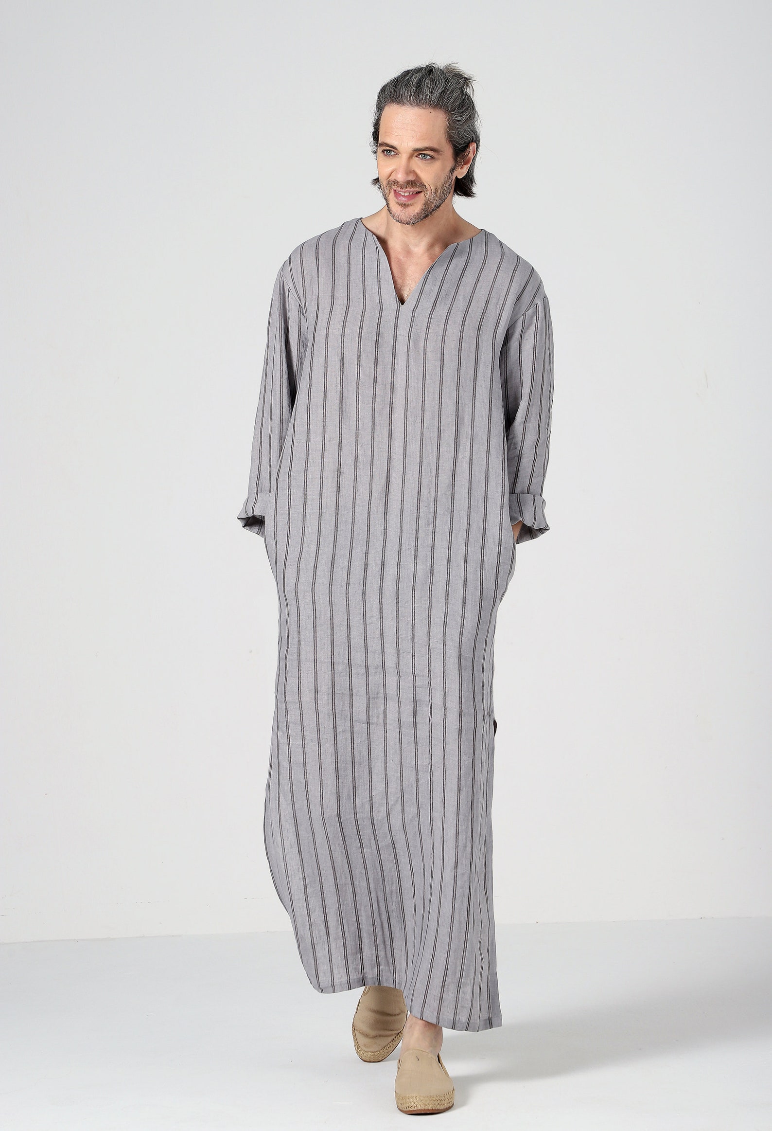Mens Kaftan Caftan Men Mens Lounge wear Mens Robe Plus Etsy