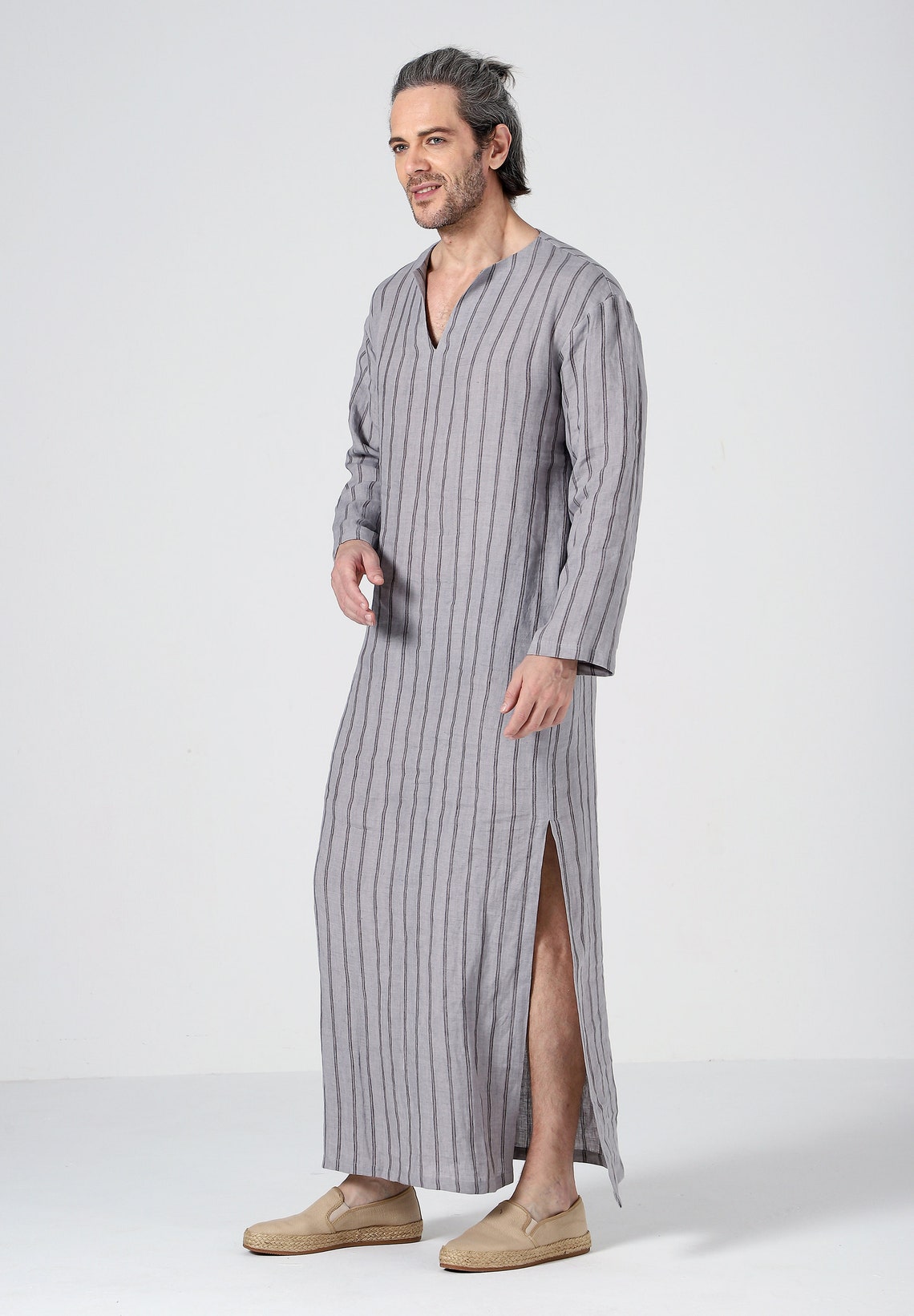 Mens Kaftan Caftan Men Mens Lounge wear Mens Robe Plus Etsy