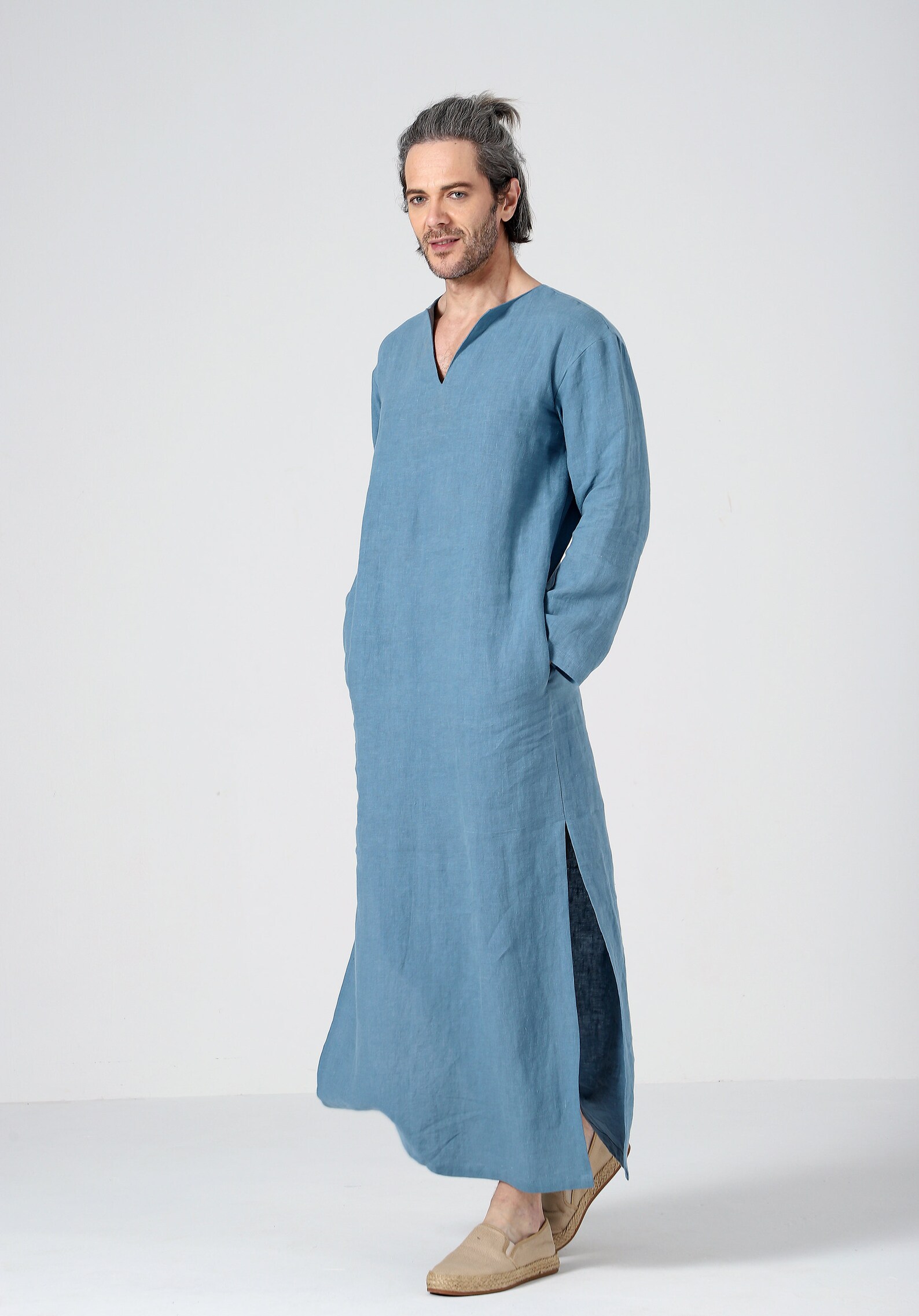 Mens Kaftan Caftan Men Mens Lounge wear Mens Robe Plus | Etsy