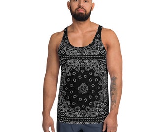 Hanky Print Tank Top (multiple colors!) - flagging hanky code