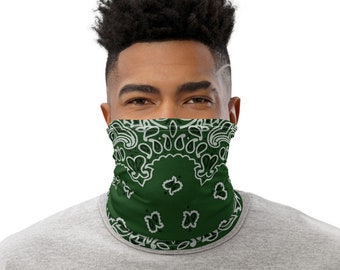 Hanky Print Neck Gaiter - Multiple Colors