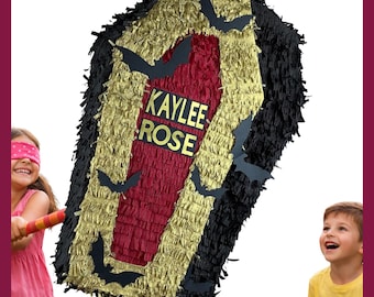 Halloween urn Piñata 24”. Sturdy for extra fun, ideal for birthdays. You can choose colors and details. custom pinatas