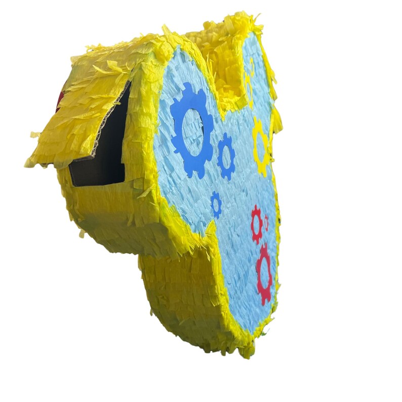 20" FUNHOUSE Musse Pigg-piñata. Stöttålig för maximalt skoj. Välj färger, karaktärer och detaljer. bild 9