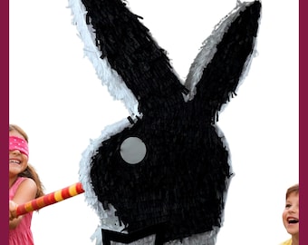 PIÑATA PLAYBOY 23". Resistente a los golpes para mayor diversión, ideal para sus cumpleaños. Puede escoger colores y detalles.