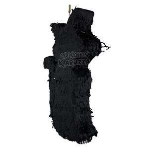 23" BLACK CAT HALLOWEEN Piñata. Sturdy for extra fun, ideal for birthdays. You can choose colors and details. custom pinatas image 5