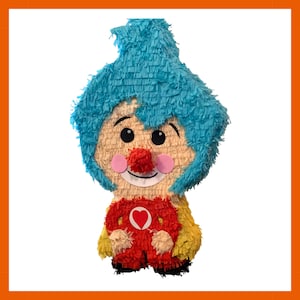 Clown plim plim PIÑATA. Mei li. Choose your character