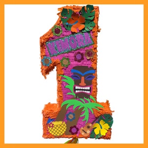 LUAU PARTY. Hawaiian. Aloha We Personalize Your Piñatas. - Etsy