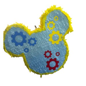 20" FUNHOUSE Musse Pigg-piñata. Stöttålig för maximalt skoj. Välj färger, karaktärer och detaljer. bild 11