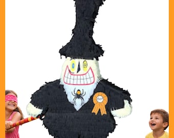 Alcalde Piñata 27” Halloween . Resistente a los golpes para mayor diversion, ideal para sus cumpleaños. Puede escoger colores y detalles.