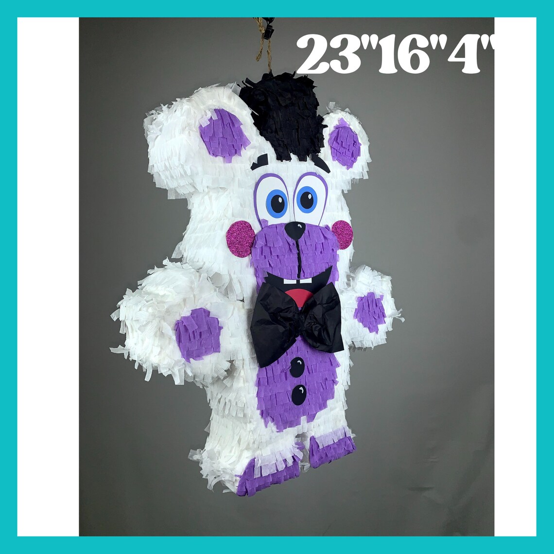 Freddy Fazbear Pinata. We Customize Your Orders. VIDEO JGAMES - Etsy