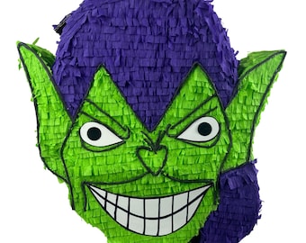 Green Goblin Piñata | Classic Villain | Super Friends | Customized to your liking