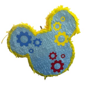 20" FUNHOUSE Musse Pigg-piñata. Stöttålig för maximalt skoj. Välj färger, karaktärer och detaljer. bild 10