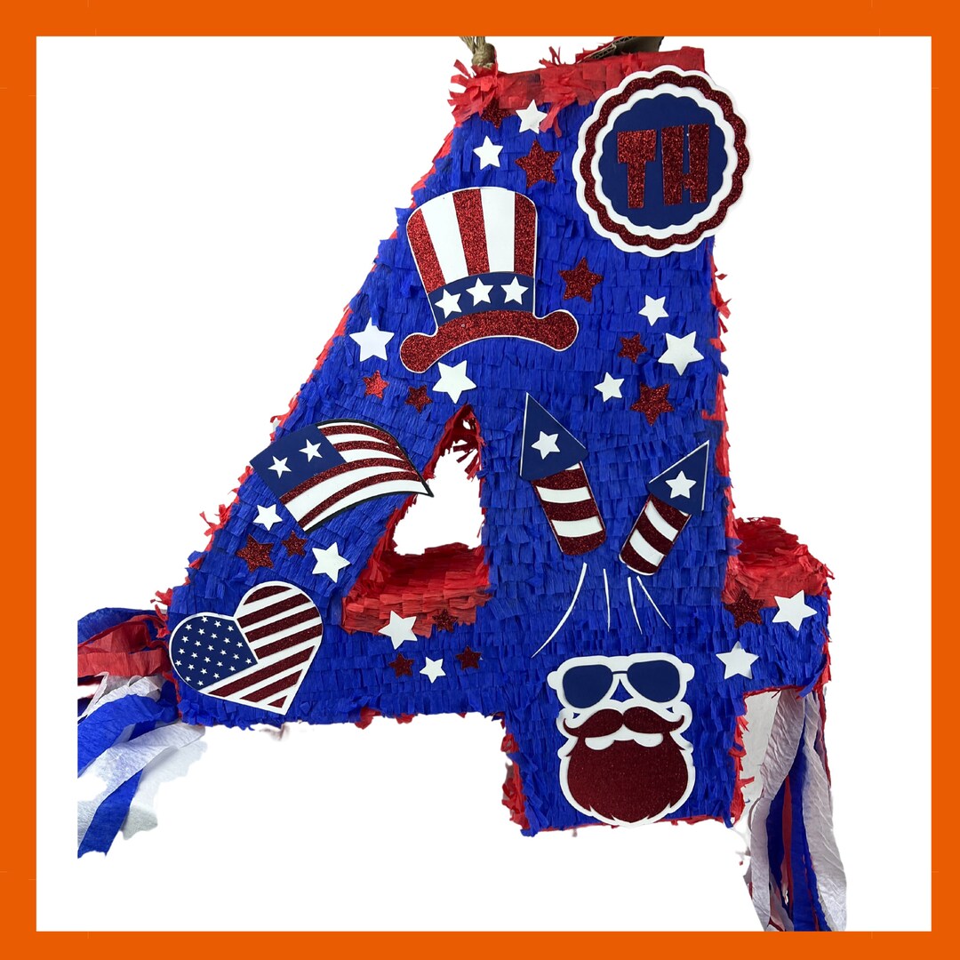 make 4th of july pinata