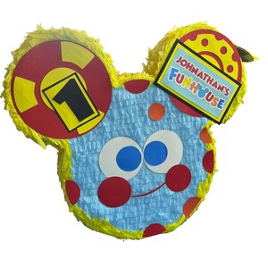 20" FUNHOUSE Musse Pigg-piñata. Stöttålig för maximalt skoj. Välj färger, karaktärer och detaljer. bild 13