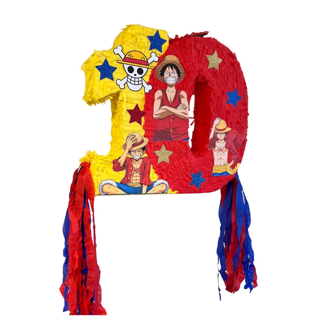 Piñata Number 10 – Red Hat Pirate – Handmade and 100% Customizable ...