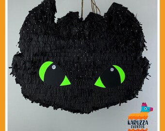 TOOTHLESS, LIGHT FURY,    Personalizamos sus Piñatas.  Walt Disney. Entrenando mi dragon.