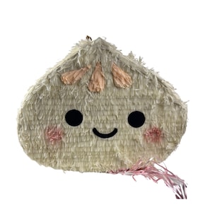 Personalized 23&quot; Dumpling Piñata | Choose Your Character | Kids&#39; Party Decorations | Handmade | Fun Kawaii Theme