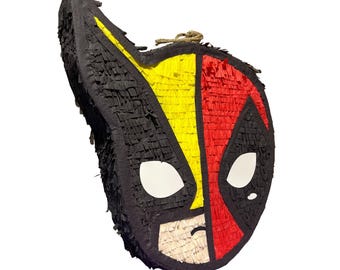 Deadpool & Wolverine Piñata | Customize it to your liking! | Superheroes for birthdays and themed parties
