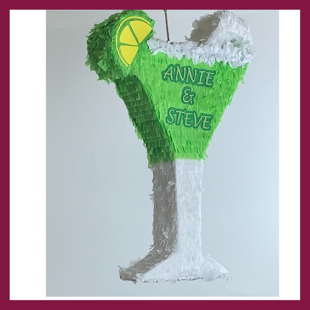 Margarita Cocktail LIQUEUR. BACHELORETTE. We Customize Your Piñatas