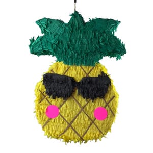 23&quot; Pineapple Piñata – Personalized for Your Tropical and Themed Party