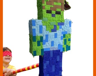 PIÑATA 24" video juegos. Resistente a los golpes  para mayor diversion. escoge colores, personajes y detalles. piñatas personalizadas