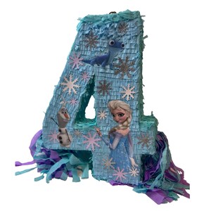 23-CALOWA PIÑATA Z KRAINY LODU. Odporna na uderzenia dla dodatkowej zabawy. Wybierz swoją postać, kolory i detale. zdjęcie 11