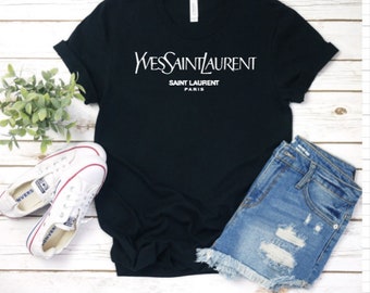saint laurent inspired t shirt