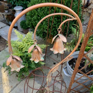 Hairbell Garden Flower Sculpture