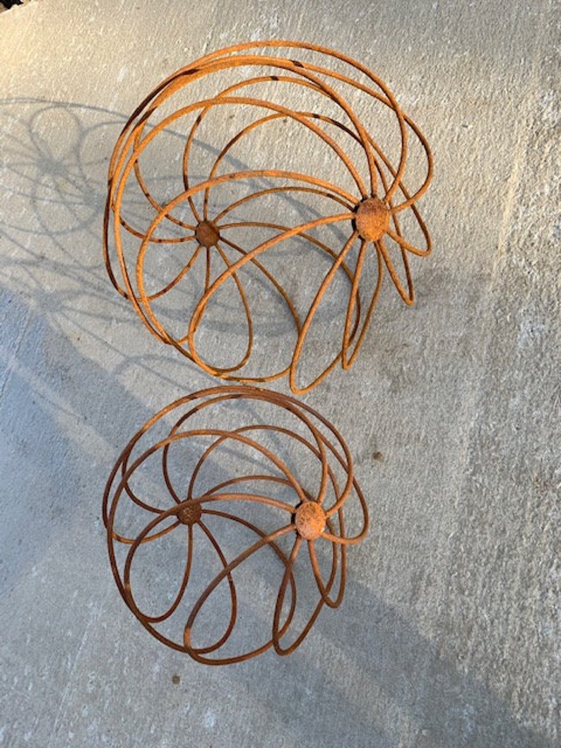 Decorative Garden Sphere Large Etsy