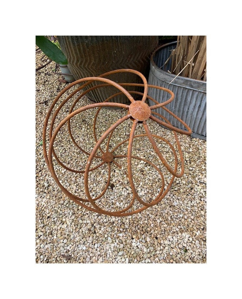 Decorative Garden Sphere Small Etsy UK