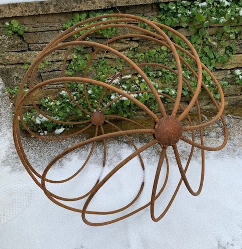 Decorative Garden Sphere Large Etsy