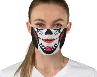Gothic Print Face mask, Funny, White Elephant, Adult Unisex Funny Gift, Fun Mask, Funny Mask, Gag Gift, Christmas Gift, Holiday Gift
