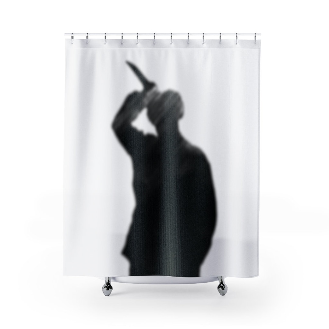 Psycho Shower Scene Shower Curtains Etsy