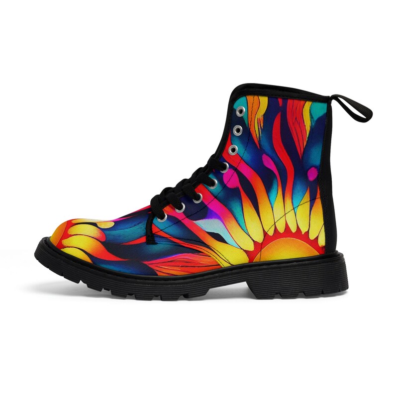 Hippie Peace Handcrafted Boots main image 1
