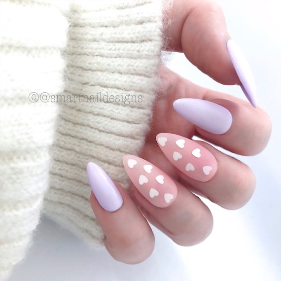 Shimmering Lilac Nail Wraps – Embrace Your Style Nails LLC