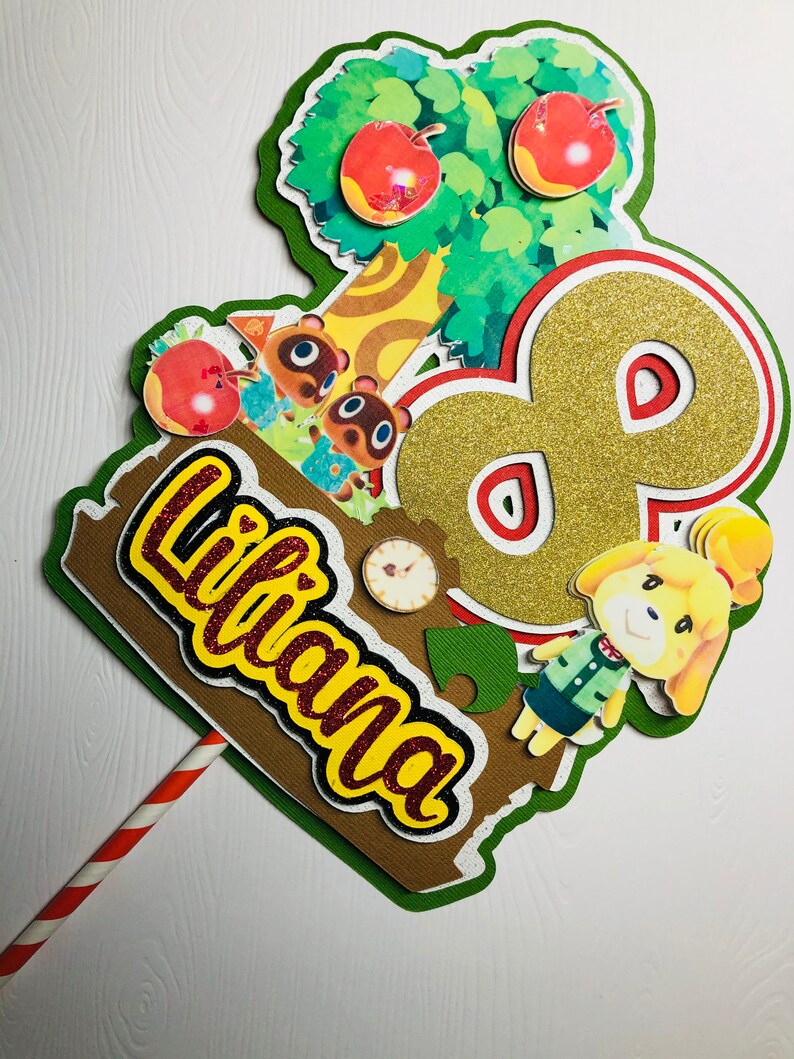 Animal Crossing Cake Topper Etsy