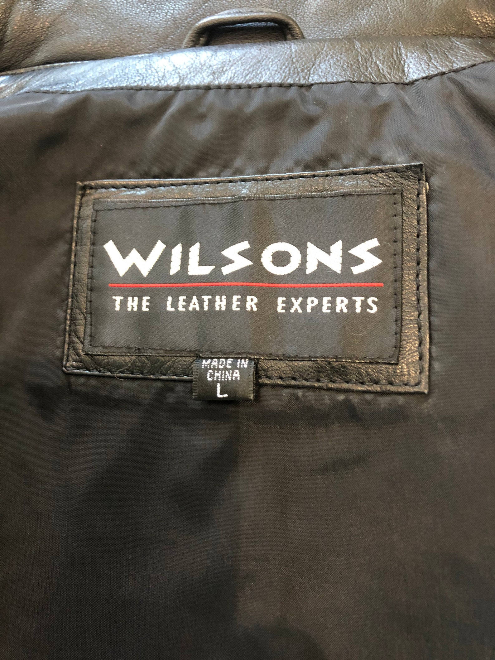 Vintage Wilson Leather Jacket - Etsy