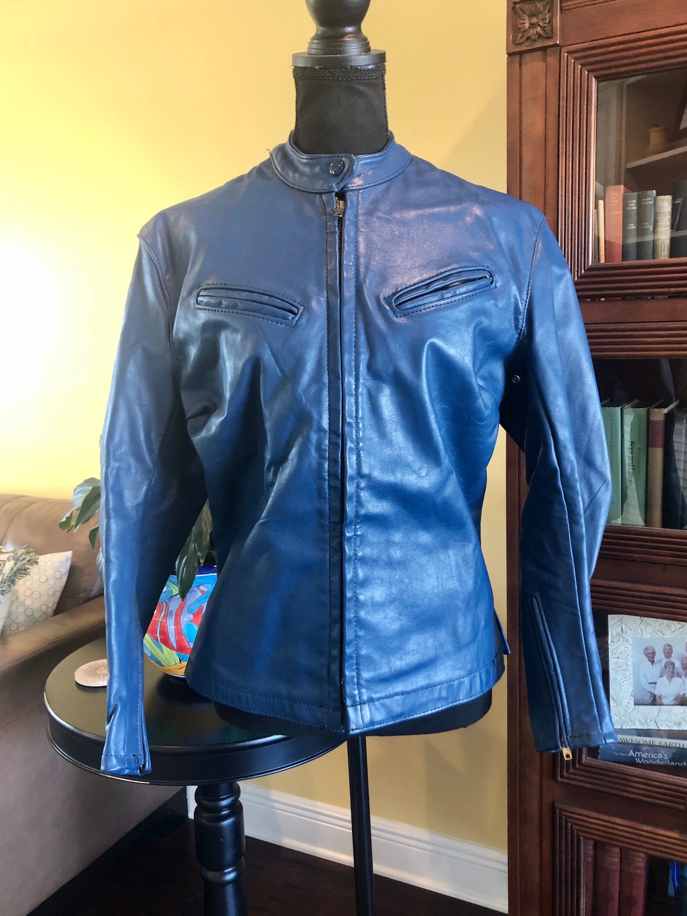 Bates Leather Jacket - Etsy