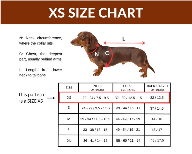 Dog Jumper Sewing Pattern - 2 Designs | Dachshund Size (XS) | Video ...