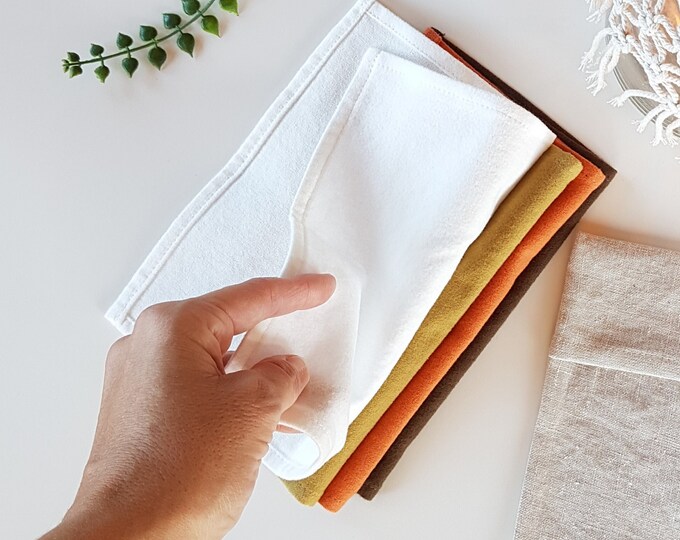 Unpaper Towels. Reusable Paper Towels. Paperless Towels Set. Etsy Canada