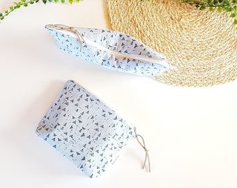 Organic lining wetbag. Waterproof toothbrush pouch. Linen pencil case. Toiletry makeup brush bag. Reusable snack bag. Eco friendly products