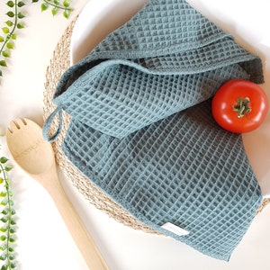 100% Hemp Waffle Towel Set – Handmade Hand Towel & Face Flannel