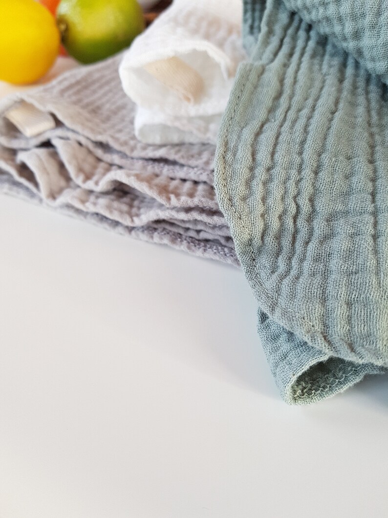 Thin Gauze Towel. Handmade Muslin Kitchen Towel. Soft Hand Etsy Canada