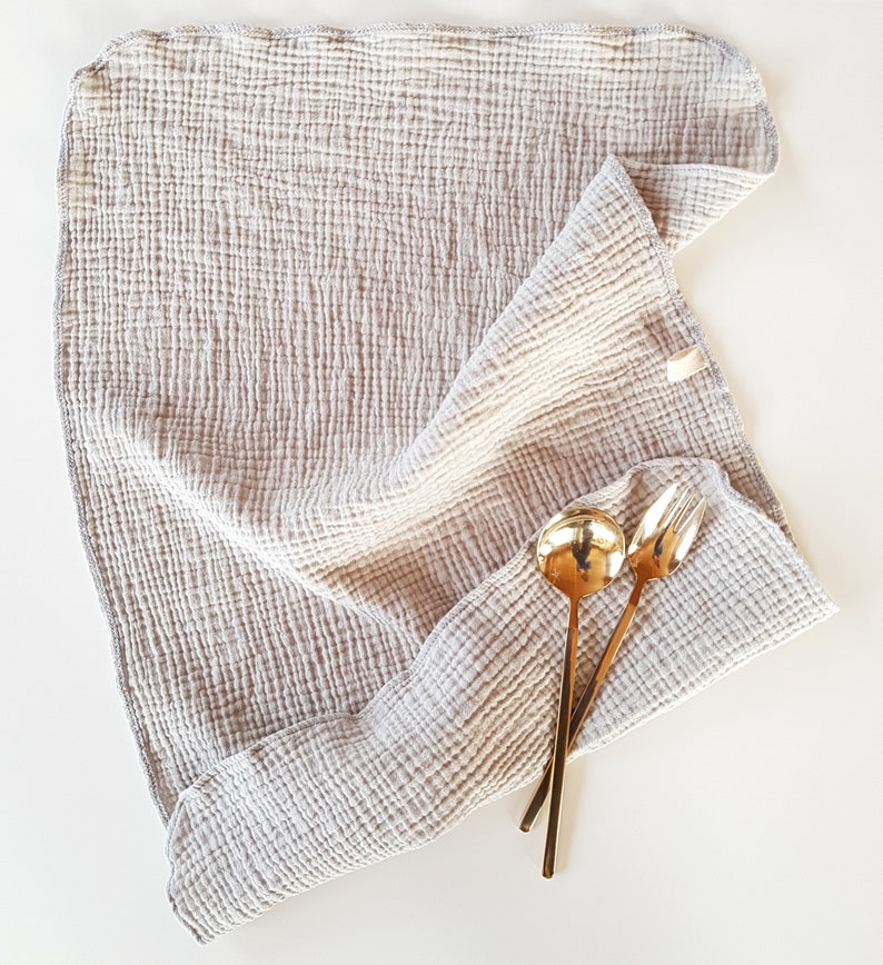 Thin Gauze Towel. Handmade Muslin Kitchen Towel. Soft Hand Etsy Canada