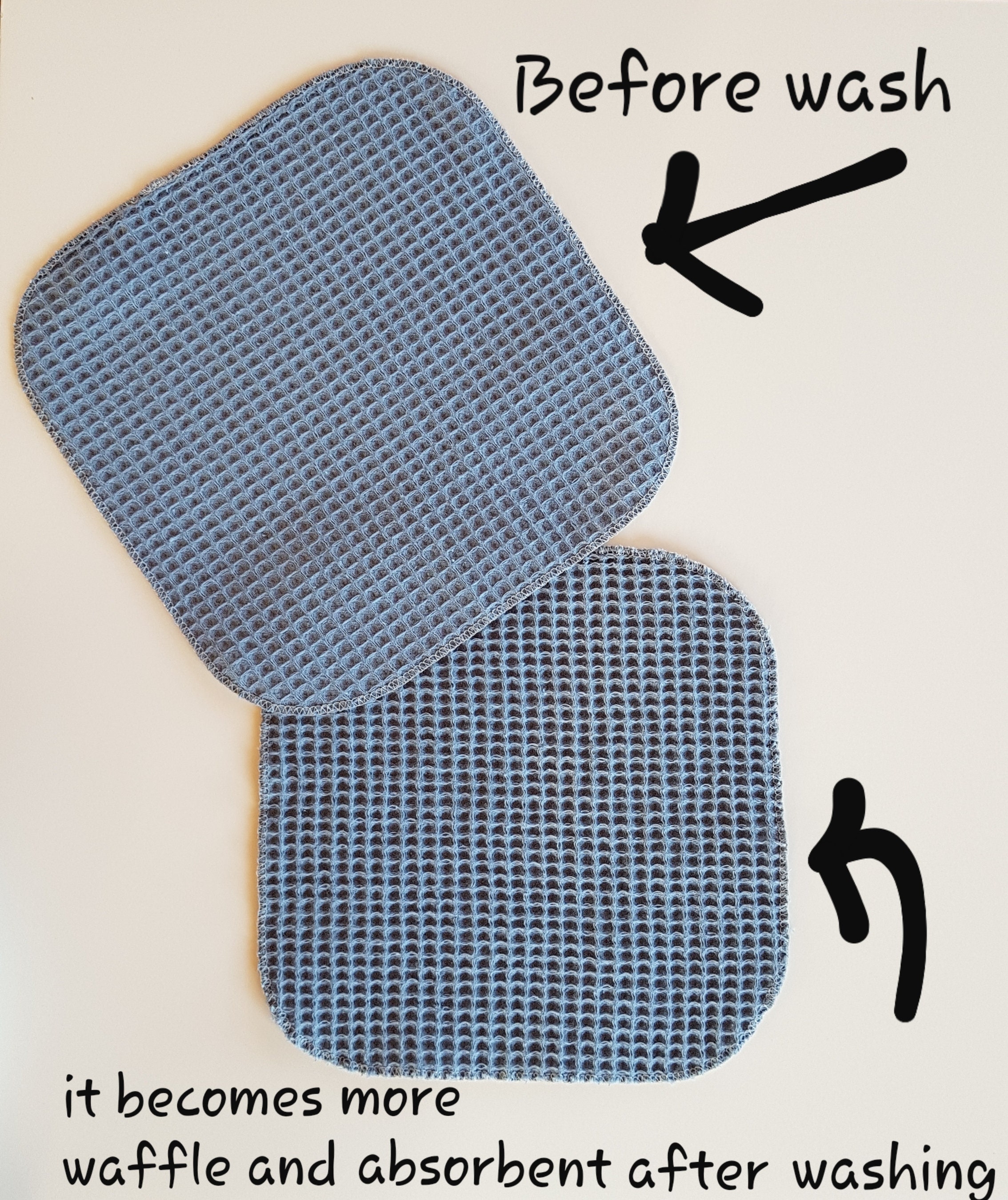 Unpaper Towels. Reusable Paper Towels. Paperless Towels Set. Etsy Canada