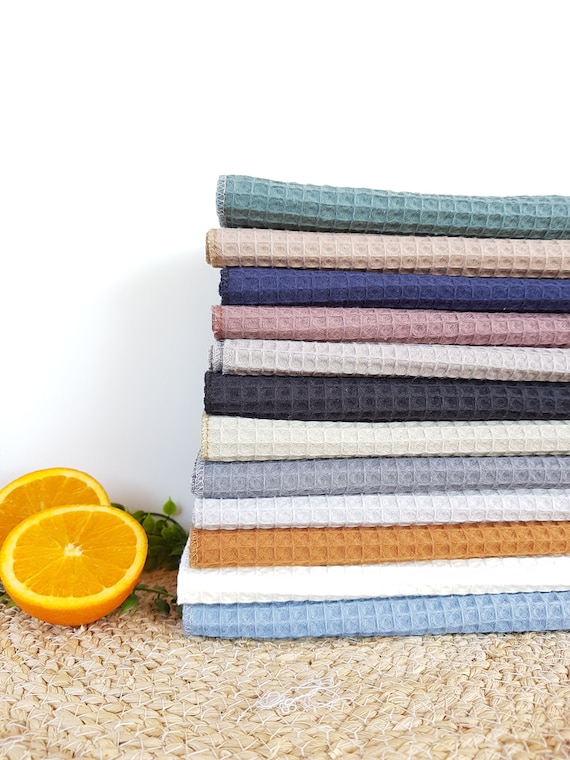 Unpaper towels/ Reusable paper towels/ Paperless towels/ Unpaper napkins. Eco-friendly set of 6 mix and match zero waste waffle cotton wipes
