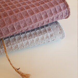 Unpaper towels. Reusable paper towels. Paperless towels set. Cloth paper towels. Waffle weave zero waste cleaning wipes. Unpaper napkins. bild 4