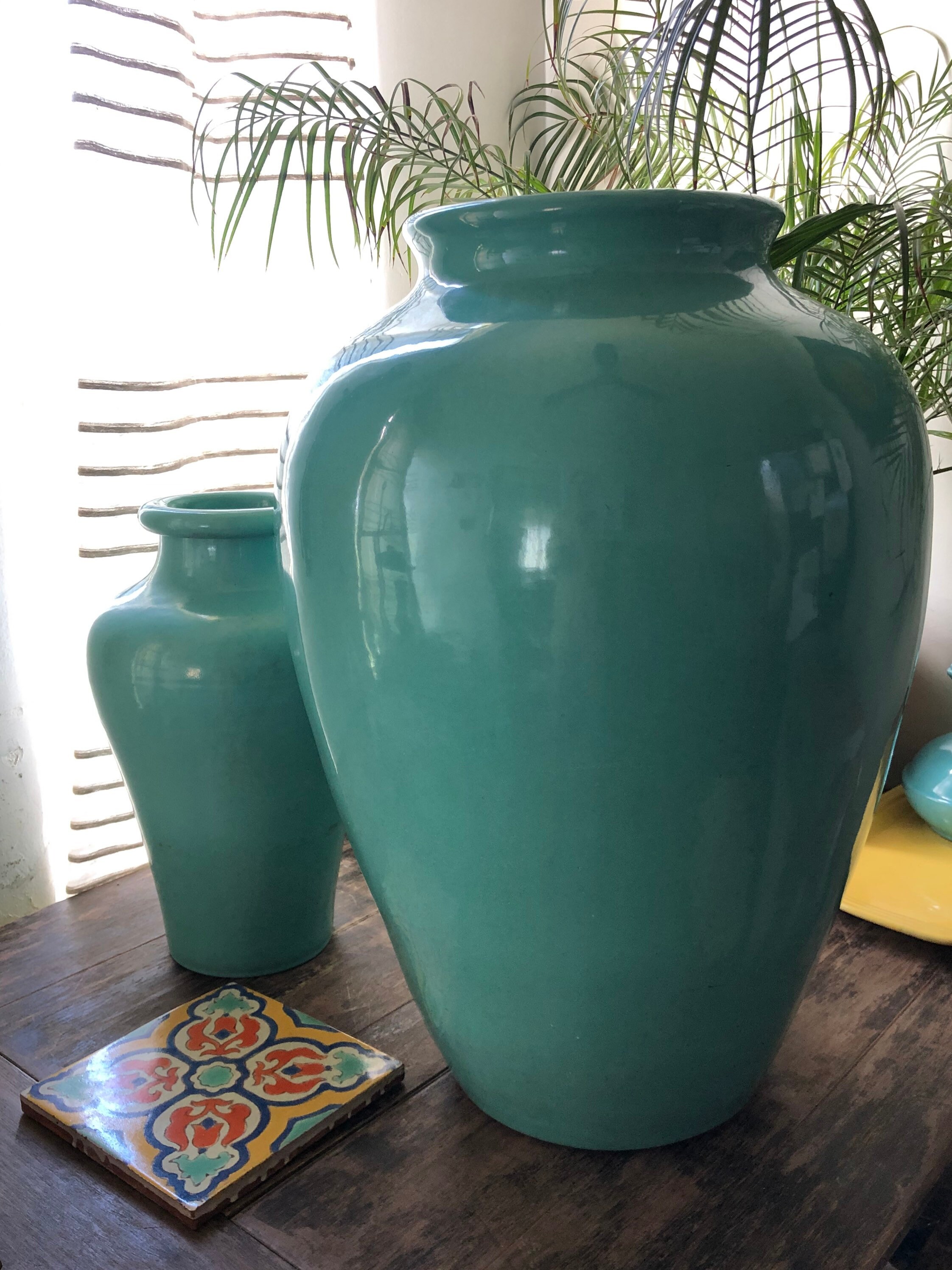 MASSIVE Pacific Pottery 26 Oil Jar Floor Vase California Etsy