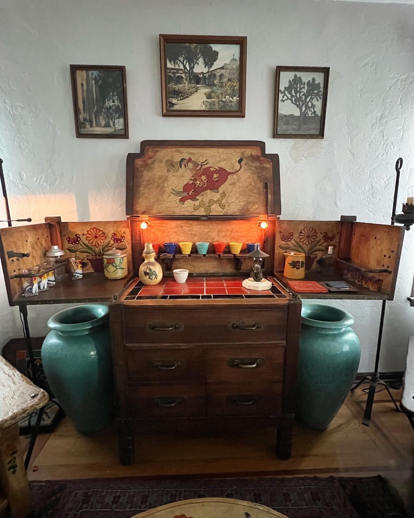 Rare Monterey Prohibition Bar Circa 1933 - Monterey Furniture